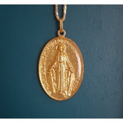 Médaillon médaille miraculeuse