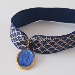 Bracelet élastique médaille...