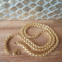 Chaîne 46 cm maillons.