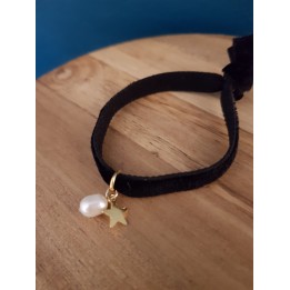 Bracelet Etoile et perle de nacre