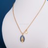 Pendentif médaille miraculeuse.