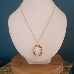 Pendentif nacre de l'ange...
