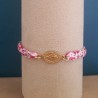 Bracelet Liberty coulissant médaille miraculeuse