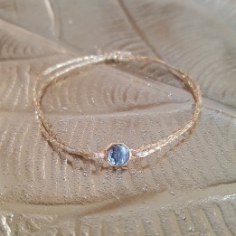 Bracelet coulissant Vierge Marie