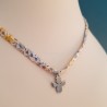 Collier Liberty et petit ange