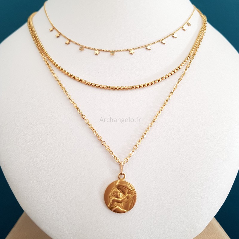Collier "Myriade d'étoiles". Collier "Myriade d'étoiles".