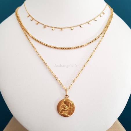 Collier  "Myriade d'étoiles".