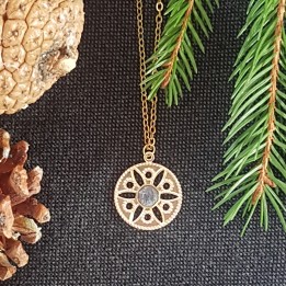 Pendentif rosace.