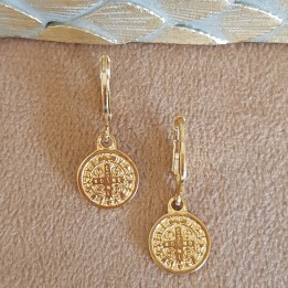 Boucles d'oreilles Saint Benoit.