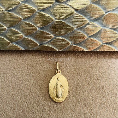 médaille miraculeuse plaqué or.