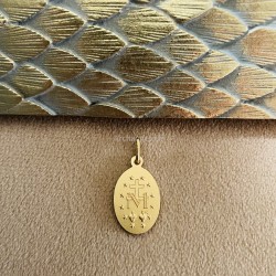 médaille miraculeuse plaqué or.