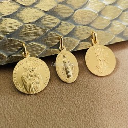 médaille miraculeuse plaqué or.