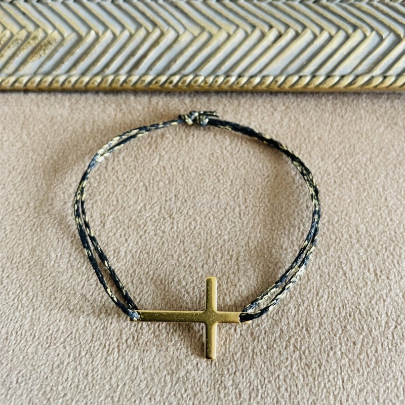 Bracelet coulissant croix Bracelet coulissant croix