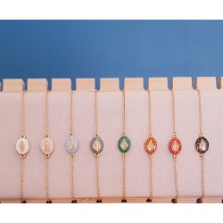 Bracelet médaille miraculeuse