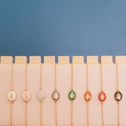 Bracelet médaille miraculeuse