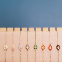 Bracelet médaille miraculeuse