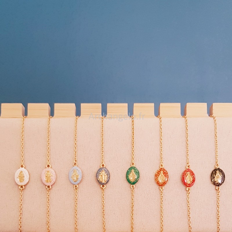 Bracelet médaille miraculeuse