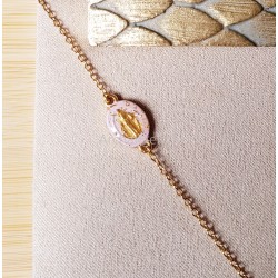 Bracelet médaille miraculeuse