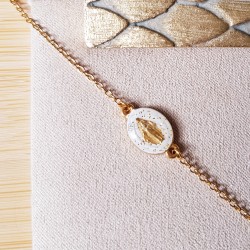 Bracelet médaille miraculeuse