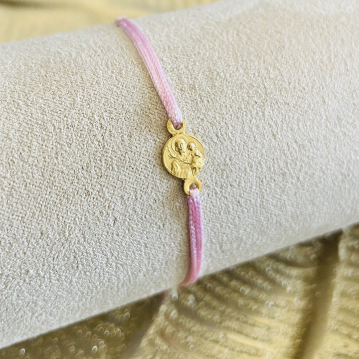 Bracelet coulissant Saint Joseph et l'Enfant Jésus