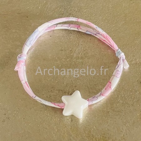 Bracelet étoile de Noël.