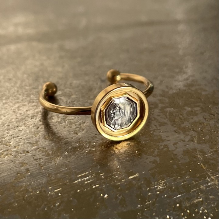 Bague Vierge Marie.