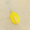Médaille miraculeuse jaune limoncello.