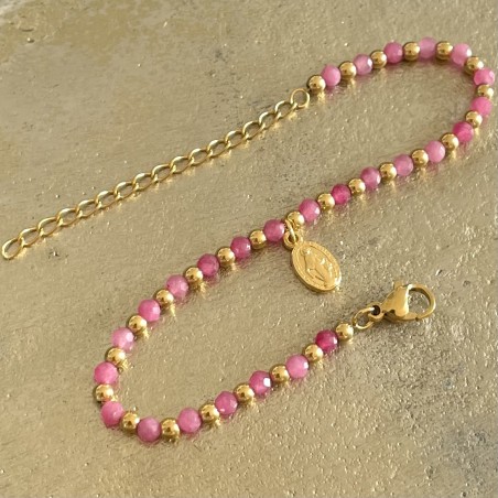 Bracelet  médaille miraculeuse.
