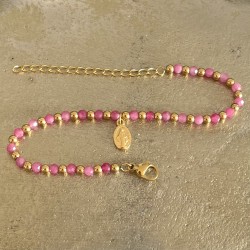 Bracelet  médaille miraculeuse.