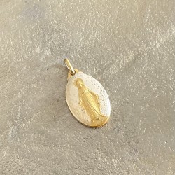 médaille miraculeuse vanillebet or.