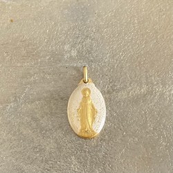 médaille miraculeuse vanillebet or.