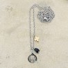 Collier Virgo Maria, le collier religieux marial collier médaille mariale
