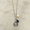 Collier Virgo Maria, le collier religieux marial collier médaille mariale