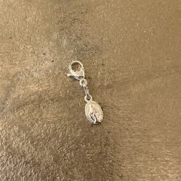 Médaille miraculeuse et mousqueton argent massif.