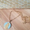Collier du scapulaire de Notre Dame.