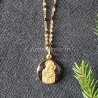 Collier du scapulaire de Notre Dame.
