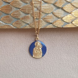 Collier du scapulaire de Notre Dame.