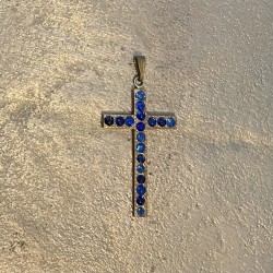 Bracelet médaille miraculeuse sur pierre d’onyx.