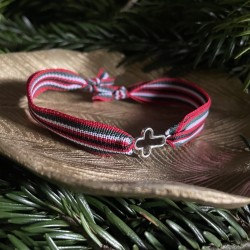 Bracelet homme médaille miraculeuse argent.