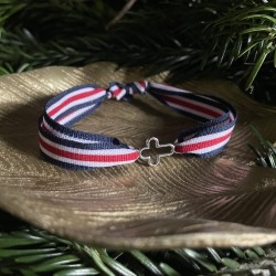 Bracelet homme médaille miraculeuse argent.