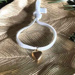 Bracelet Cœur doré