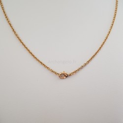 Chaîne acier inoxydable.