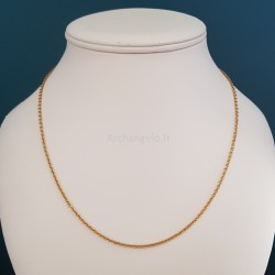 Chaîne acier inoxydable.