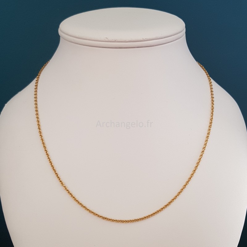 Chaîne acier inoxydable.