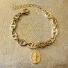 Bracelet de la médaille miraculeuse.
