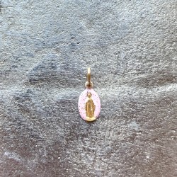 Mini médaille miraculeuse de la Vierge Marie.