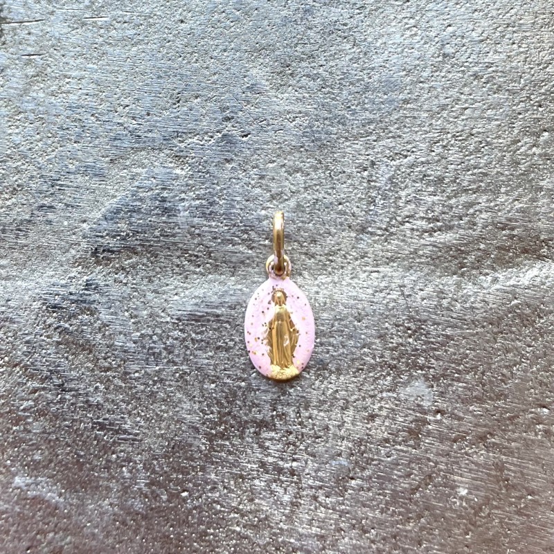 Mini médaille miraculeuse de la Vierge Marie.