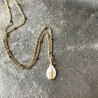 Collier petite médaille miraculeuse de la Vierge Marie.