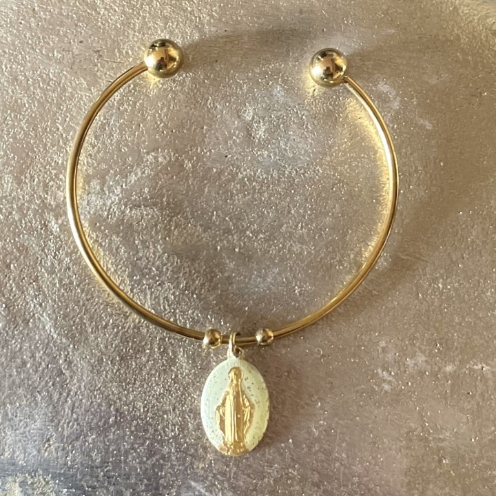 Jonc médaille miraculeuse – vue 5