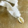 Bracelet froufrou médaille miraculeuse nacre